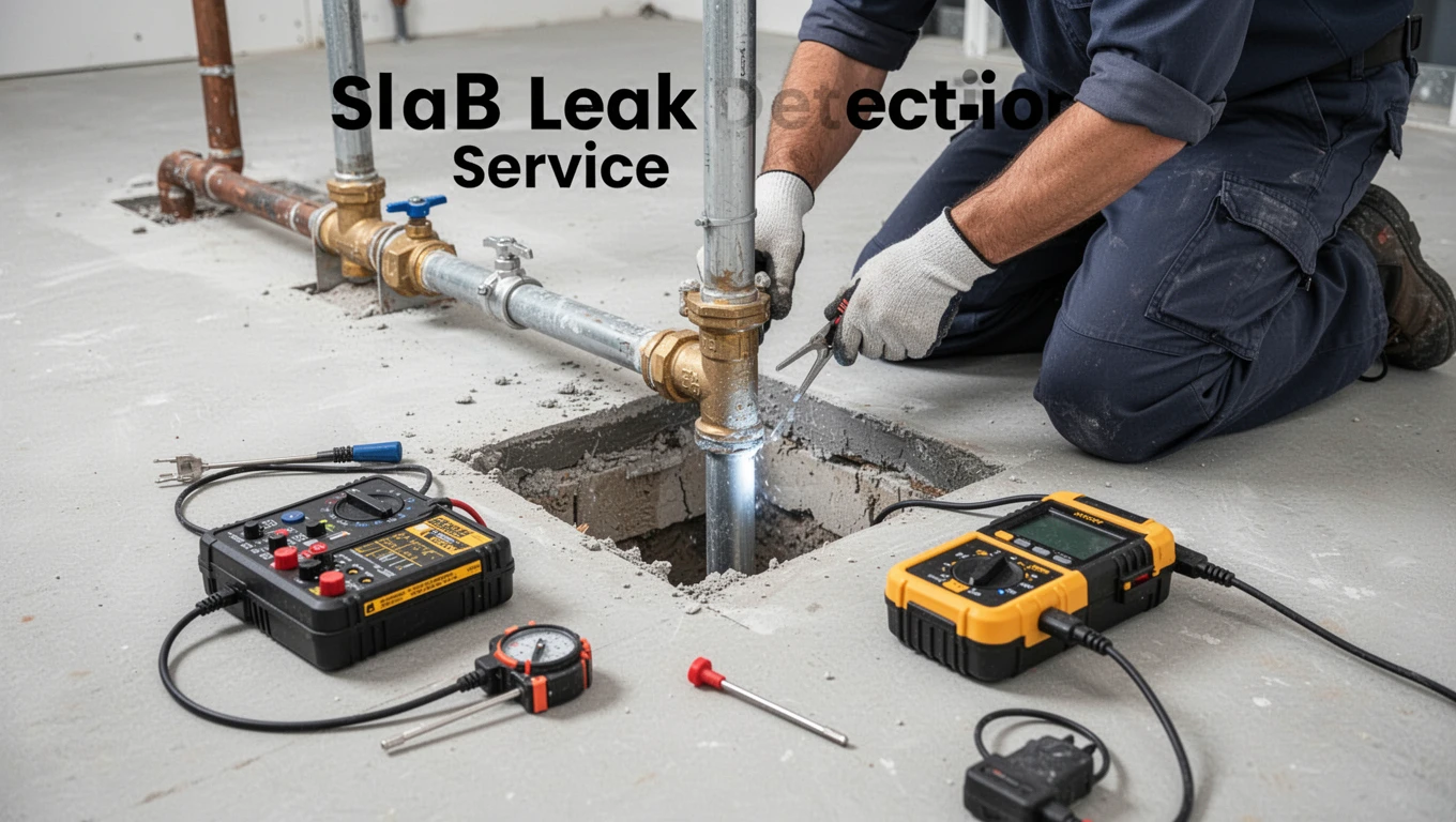 Slab Leak Detection