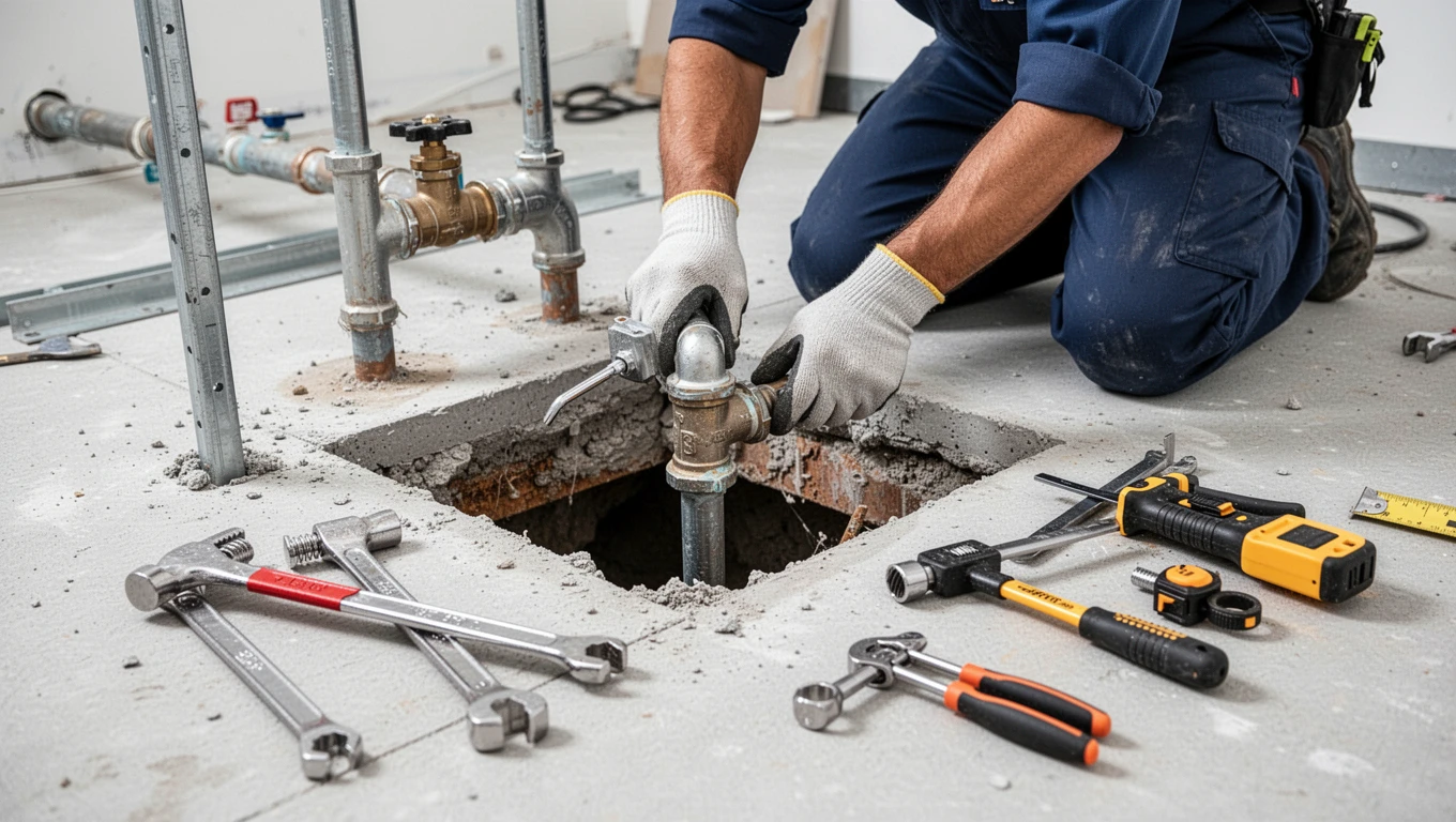 Slab Leak Repair